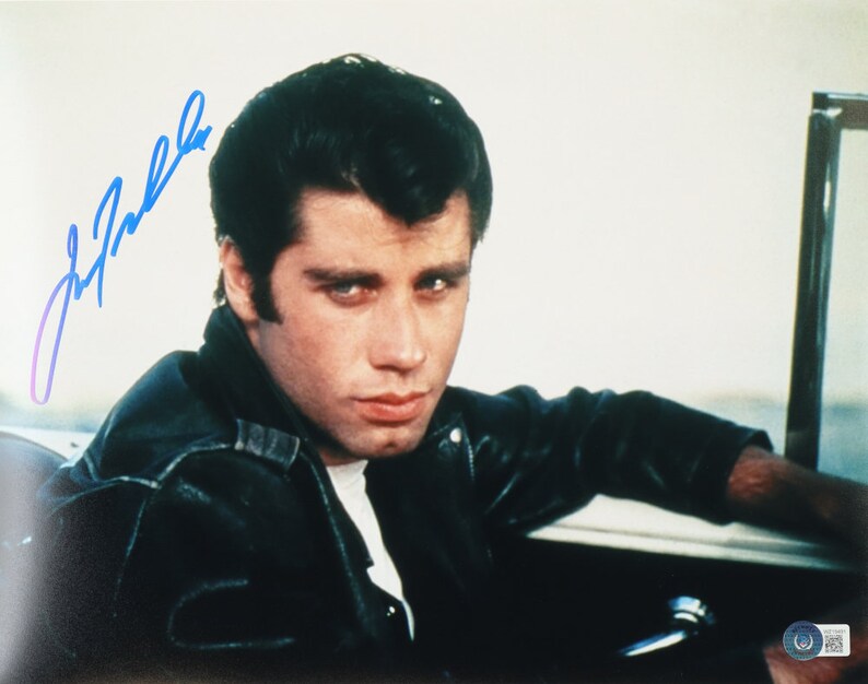 John Travolta Autograph Facts Boston&nbsp;Memorabilia
