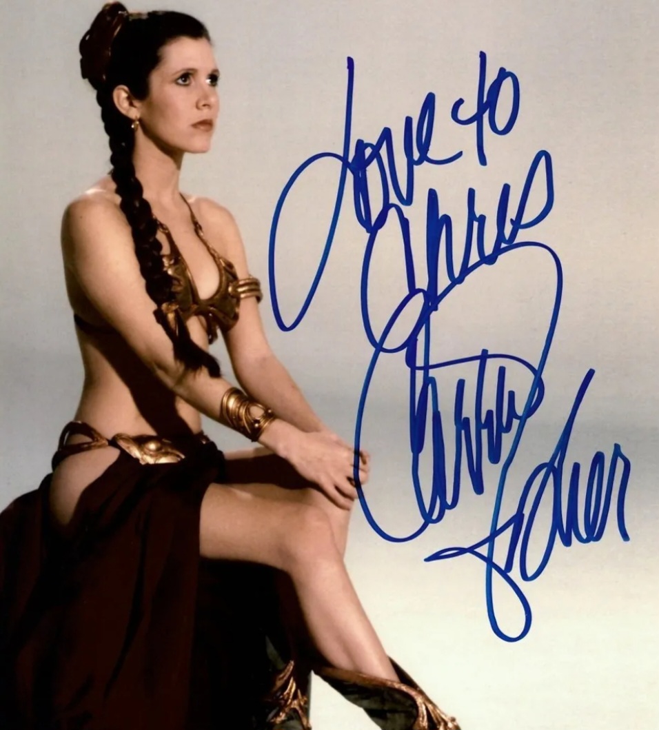 The Appeal of Carrie Fisher Memorabilia